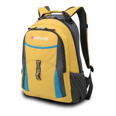 Школьный рюкзак Wenger 3162244408, желтый/голубой/серый