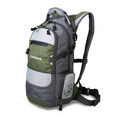 Рюкзак Wenger Narrow Hiking Pack 13024415, серый/зеленый/серебристый